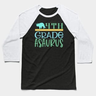 4th Grade Asaurus Baseball T-Shirt